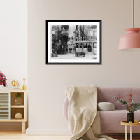 Historic Framed Print, Interno San Marco, Venice,  17-7/8" x 21-7/8"
