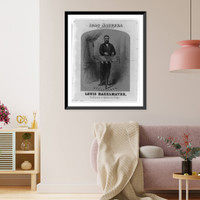 Idas Mazurka composed by Louis Hazelmayer, professor of music and magic, Antique Wall Art