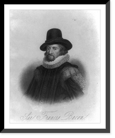 Francis Bacon, Viscount St. Albans, 1561-1626, Antique Print