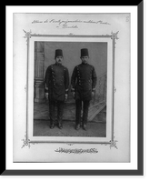 Students, imperial military middle school Diyarbakir Mekteb-i R&uuml;sdiye-yi Askeri-yi, Vintage Print