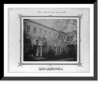 Courtyard, imperial military middle school Bursa Mekteb-i R&uuml;sdiye-yi Askeri-yi Classic, Vintage Poster