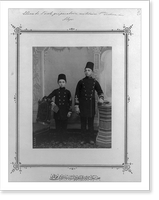 Students, imperial military middle school Halep Mekteb-i R&uuml;sdiye-yi Askeri-yi, Vintage Wall Art