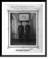 Historic Framed Print, [Students of the Imperial Military Middle School in Soguk&ccedil;esme].fotograf F&ouml;bus. - 2,  17-7/8" x 21-7/8"