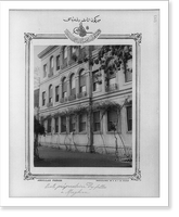 Historic Framed Print, [Middle school for girls Mirgun I&#x0307;nas Rusdiyesi].Abdullah Fr&egrave;res, photographes de S.M.I. le Sultan.,  17-7/8" x 21-7/8"