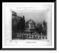 The Holy Mausoleum of his Excellency Sultan S&uuml;leyman (I).Lieutenant Colonel of the General Staff, Ali Riza Bey, Historic Print