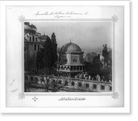 The Holy Mausoleum of his Excellency Sultan S&uuml;leyman (I).Lieutenant Colonel of the General Staff, Ali Riza Bey, Historic Print