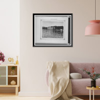 Historic Framed Print, [British embassy, Tarabya].Abdullah Fr&egrave;res.,  17-7/8" x 21-7/8"