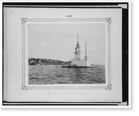 Kiz Kulesi (Maiden's Tower).Abdullah Fr&egrave;res. - 2, Vintage Wall Art
