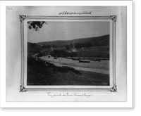 Historic Framed Print, [General view of the promenade, Kagithane].Abdullah Fr&egrave;res.,  17-7/8" x 21-7/8"
