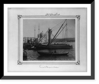 Historic Framed Print, [Ortak&ouml;y Camii (mosque)].Abdullah Fr&egrave;res. - 2,  17-7/8" x 21-7/8"