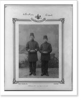 Students, Middle School at Ayasofya.Sebah & Joaillier, Phot., Constantinople. - 2, Historic Reproduction
