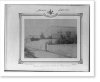 Historic Framed Print, [High School, Beirut].Sebah & Joaillier, Phot., Constantinople.,  17-7/8" x 21-7/8"