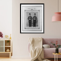 Historic Framed Print, [Students, High School, Diyarbakir].Sebah & Joaillier, Phot., Constantinople.,  17-7/8" x 21-7/8"