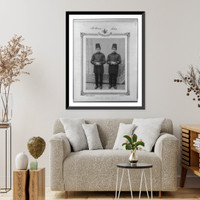 Historic Framed Print, [Students, High School, Diyarbakir].Sebah & Joaillier, Phot., Constantinople.,  17-7/8" x 21-7/8"