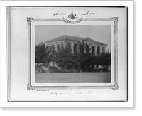 Historic Framed Print, [High School, Rhodes].Sebah & Joaillier, Phot., Constantinople.,  17-7/8" x 21-7/8"