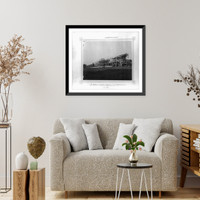 Historic Framed Print, [The ship Mudanya at the I&#x0307;zmit port],  17-7/8" x 21-7/8"