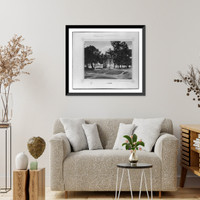 Historic Framed Print, [G&ouml;ksu fountain].Lieutenant Colonel of the General Staff, Ali Riza Bey.,  17-7/8" x 21-7/8"