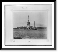 Kiz Kulesi (Maiden's Tower).Lieutenant Colonel of the General Staff, Ali Riza Bey. - 3, Vintage Poster