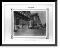 Historic Framed Print, [The Imperial Ceremonial Palace (Yildiz)].Abdullah Fr&egrave;res.,  17-7/8" x 21-7/8"