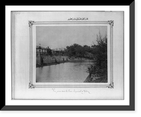 One part of the Imperial Garden at Yildiz - 2, Vintage Print