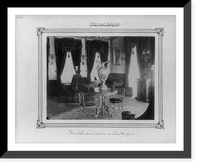 Historic Framed Print, [A room within the Imperial Ceremonial Palace (Yildiz)],  17-7/8" x 21-7/8"