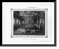 Historic Framed Print, [A dining room in the Imperial Ceremonial Palace (Yildiz)] - 2,  17-7/8" x 21-7/8"