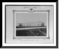 Historic Framed Print, [High school, Aleppo].Sebah & Joaillier, Phot., Constantinople.,  17-7/8" x 21-7/8"