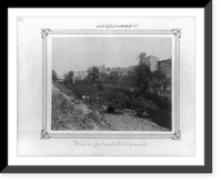 The Istanbul wall near Edirne Kapisi (Edirne Gate).Abdullah Fr&egrave;res, Antique Poster