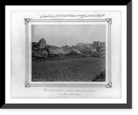 The great wall between Topkapi and Yedikule which was breeched in the year 1453.Abdullah Fr&egrave;res, Vintage Wall Art
