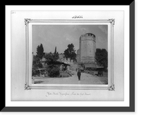 Historic Framed Print, [Yedikule Kapisi (Seven Towers Gate)].Abdullah Fr&egrave;res.,  17-7/8" x 21-7/8"