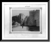 The entrance of the Yedikule (Seven Towers).Abdullah Fr&egrave;res, Antique Poster