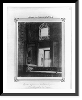 Historic Framed Print, [The chamber for the circumcision of the princes, in the Imperial Topkapi Sarayi (palace)],  17-7/8" x 21-7/8"