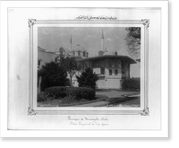 Historic Framed Print, [The pavilion of Mustafa Pasa in the Imperial Topkapi Sarayi (palace)].Abdullah Fr&egrave;res.,  17-7/8" x 21-7/8"