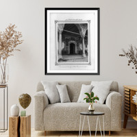 Historic Framed Print, [View of the Orta Kapisi (Middle Gate) in the Imperial Topkapi Sarayi (palace)].Abdullah Fr&egrave;res.,  17-7/8" x 21-7/8"