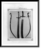Swords kept in the Imperial Treasury.Abdullah Fr&egrave;res, Antique Poster