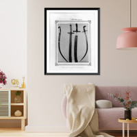 Swords kept in the Imperial Treasury.Abdullah Fr&egrave;res, Antique Poster