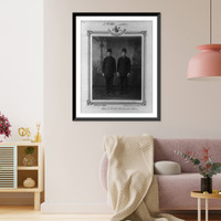 Students, private school Dar&uuml;ttedris.Abdullah Fr&egrave;res, photographes de S.M.I. le Sultan, Vintage Wall Art