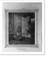 Historic Framed Print, [The public fountain at Azap Kapisi (gate)].Constantinople, Abdullah Fr&egrave;res.,  17-7/8" x 21-7/8"