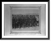 A platoon from the First Infantry Regiment of the Imperial Guard.Abdullah Fr&egrave;res, Phot., Constantinople, Antique Poster