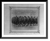 A platoon of Zouaves of the Imperial Guard.Abdullah Fr&egrave;res, Phot., Constantinople, Vintage Poster