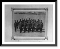 Officers of the First Albanian Regiment of the Imperial Guard.Abdullah Fr&egrave;res, Phot., Constantinople, Vintage Wall Art
