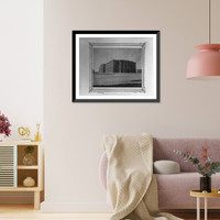 Historic Framed Print, [View of the Ministry of War from the north].Abdullah Fr&egrave;res, Phot., Constantinople.,  17-7/8" x 21-7/8"