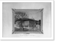 Historic Framed Print, [The Imperial Hasbahce Pavilion].Abdullah Fr&egrave;res, Constantinople.,  17-7/8" x 21-7/8"