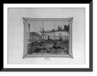 The middle stone dock.Abdullah Fr&egrave;res, Constantinople, Vintage Wall Art