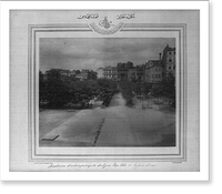 Historic Framed Print, [The gate and the yard of the Mekteb-i Sultani].Abdullah Fr&egrave;res, Phot., Constantinople.,  17-7/8" x 21-7/8"