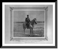 S&uuml;leyman Pasa, Cavalry Commander of the Ertugrul Regiment of the Imperial Guard.Abdullah Fr&egrave;res, Phot., Constantinople, Vintage Wall Art