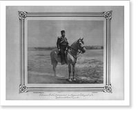 S&uuml;leyman Pasa, Cavalry Commander of the Ertugrul Regiment of the Imperial Guard.Abdullah Fr&egrave;res, Phot., Constantinople, Vintage Wall Art