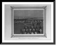 Historic Framed Print, [Soldiers of the Second Cavalry Regiment of the Imperial Guard].Constantinople, Abdullah Fr&egrave;res.,  17-7/8" x 21-7/8"