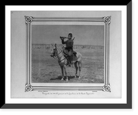 Bugler of the Second Cavalry Regiment of the Imperial Guard.Abdullah Fr&egrave;res, Phot., Constantinople. Classic, Antique Wall Art