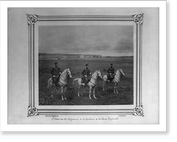 Three soldiers of the Second Cavalry Regiment of the Imperial Guard.Abdullah Fr&egrave;res, Phot., Constantinople, Antique Wall Art